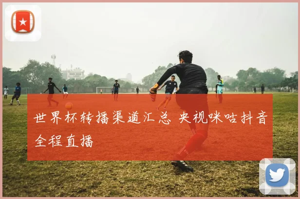 世界杯转播渠道汇总 央视咪咕抖音全程直播